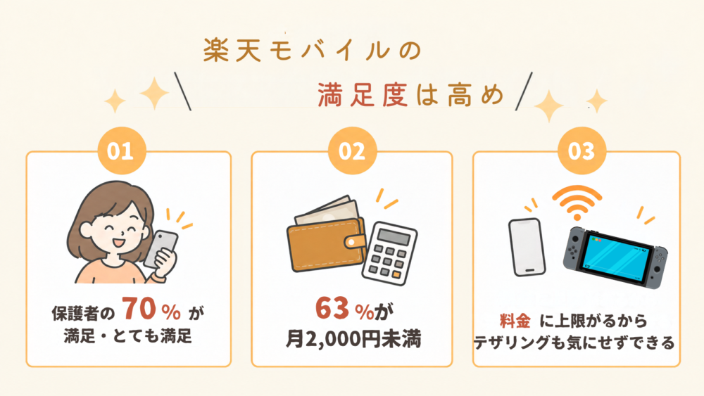 まとめ｜総合満足度は高い。お得にスマホデビューできるタイミング
